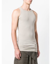 graues Trägershirt von Rick Owens DRKSHDW