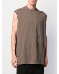 graues Trägershirt von Rick Owens