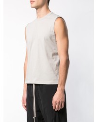 graues Trägershirt von Rick Owens