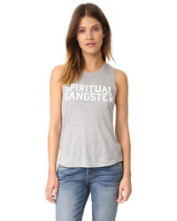 graues Trägershirt von Spiritual Gangster