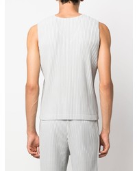 graues Trägershirt von Homme Plissé Issey Miyake