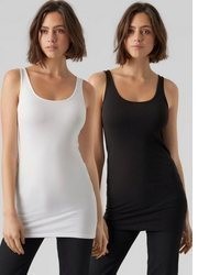 graues Trägershirt von Vero Moda