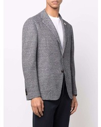 graues Tweed Sakko von Lardini
