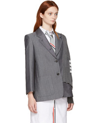 graues Wollsakko von Thom Browne