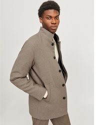 graues Wollsakko von Jack & Jones