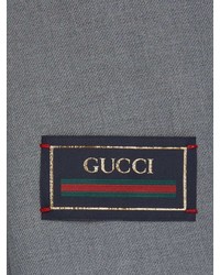 graues Wollzweireiher-sakko von Gucci