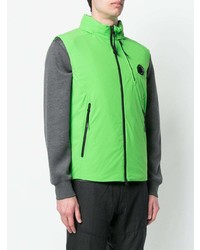 grüne ärmellose Jacke von CP Company