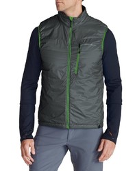 grüne ärmellose Jacke von Eddie Bauer