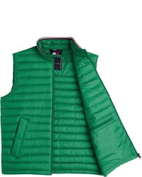 grüne ärmellose Jacke von Tommy Hilfiger