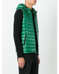 grüne ärmellose Jacke von Herno