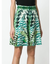 grüne bedruckte Bermuda-Shorts von Temperley London