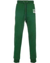 grüne bedruckte Jogginghose von Love Moschino