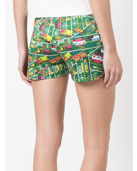 grüne bedruckte Shorts von Ultràchic