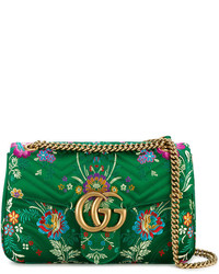 grüne bedruckte Taschen von Gucci