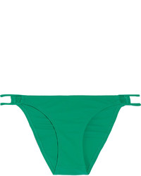 grüne Bikinihose mit Ausschnitten