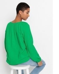 grüne Bluse von bonprix