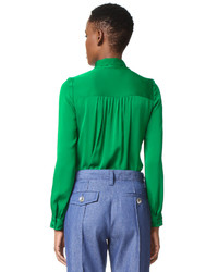 grüne Bluse von Milly