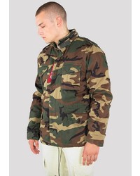 grüne Camouflage Feldjacke von Alpha Industries