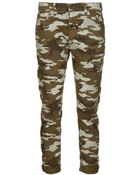 grüne Camouflage Jeans von Siwy