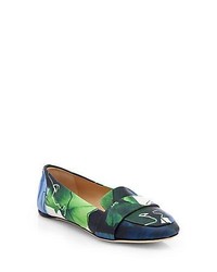 grüne Camouflage Slipper