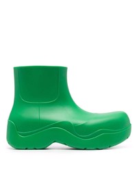 grüne Chelsea Boots