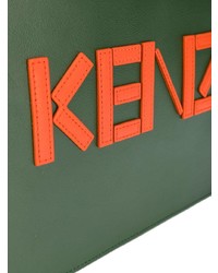 grüne Clutch Handtasche von Kenzo