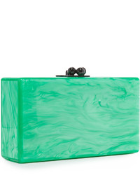 grüne Clutch von Edie Parker