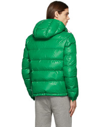 grüne Daunenjacke von Moncler Genius