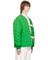 grüne Daunenjacke von Emporio Armani