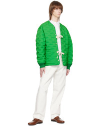 grüne Daunenjacke von Emporio Armani