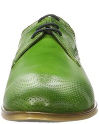 grüne Derby Schuhe von Bugatti