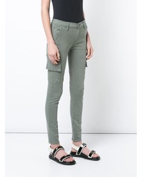 grüne enge Jeans von Frame Denim