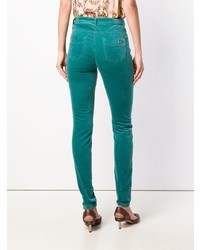 grüne enge Jeans von Elisabetta Franchi
