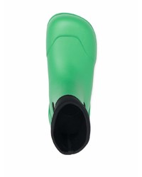 grüne Gummi Chelsea Boots von Ambush