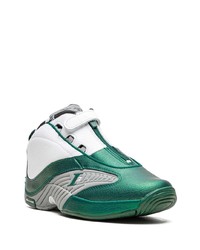 grüne hohe Sneakers aus Leder von Reebok