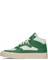 grüne hohe Sneakers aus Leder von Rhude