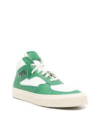 grüne hohe Sneakers aus Leder von Rhude