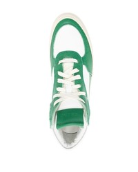 grüne hohe Sneakers aus Leder von Rhude