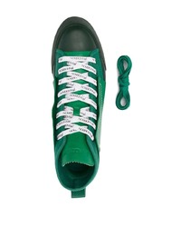 grüne hohe Sneakers aus Leder von JW Anderson