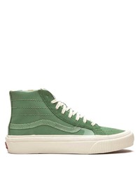 grüne hohe Sneakers aus Segeltuch von Vans