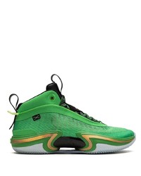 grüne hohe Sneakers von Jordan