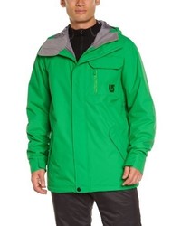 grüne Jacke von B.snowboards