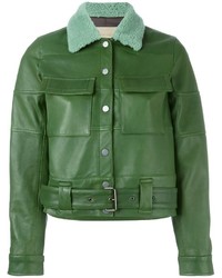grüne Jacke von Christian Wijnants