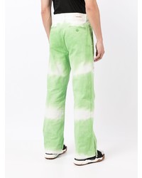 grüne Mit Batikmuster Jeans von Heron Preston