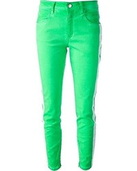 grüne Jeans