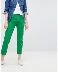 grüne Jeans von Wrangler