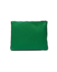 grüne Leder Clutch Handtasche von Gucci