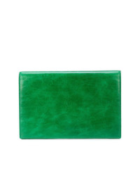 grüne Leder Clutch von Dvf Diane Von Furstenberg