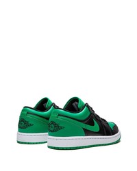 grüne Leder niedrige Sneakers von Jordan