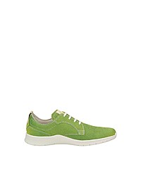 grüne Leder niedrige Sneakers von Sioux